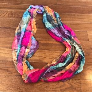 Bright and Beautiful Infinity Scarf